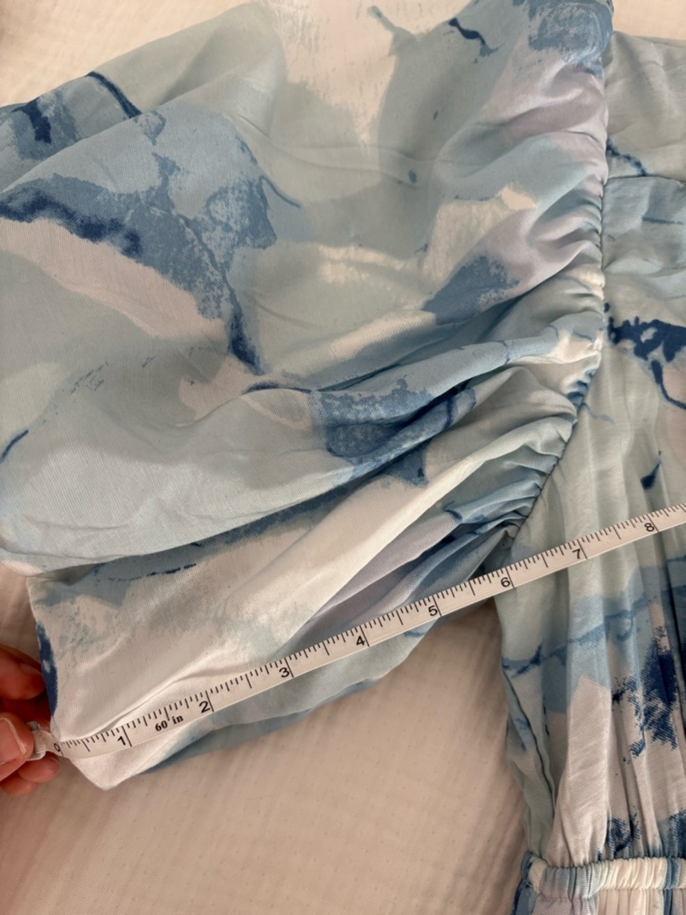 Jessica Simpson | Blue and White Maxi Dress - Picture 3 of 4